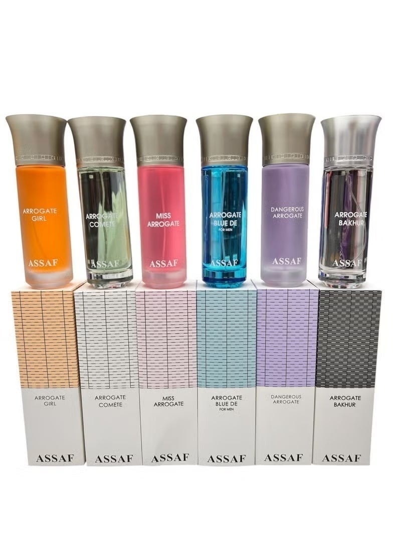 ASSAF The famous Orgate perfume set, 200ml x 6 - Image 1